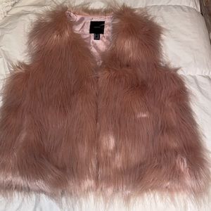 Forever 21 fur vest